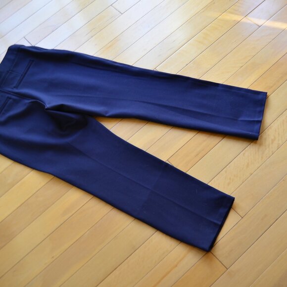 Spanx Slim Straight Leg Pants Size XL NWT Navy - Picture 9 of 9